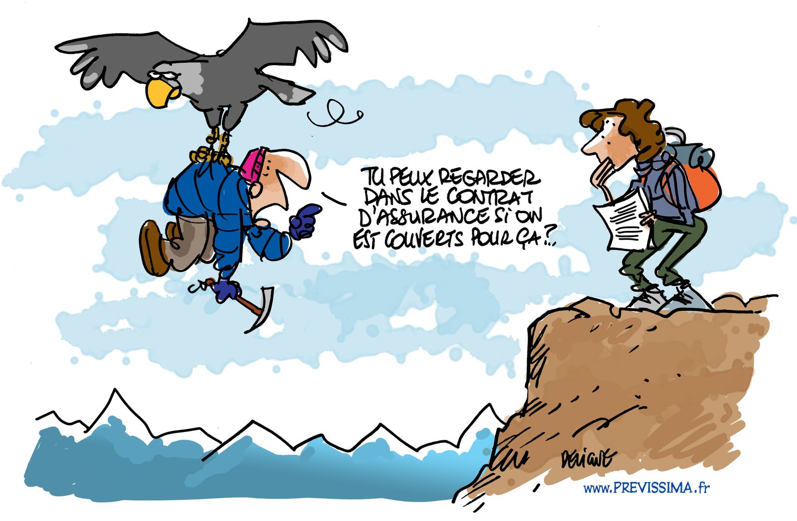 Et si vous n’étiez pas assuré pendant votre randonnée !